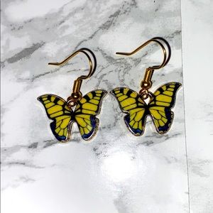 butterfly earings